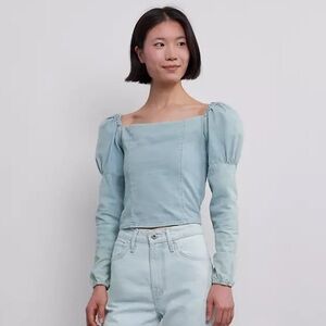 Levi’s women’s puff blouse